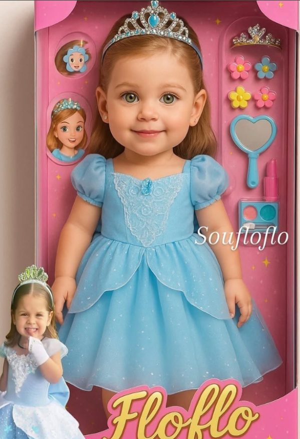 Floflo Princesinha Premium (Com Voz + Roupinhas Extras)